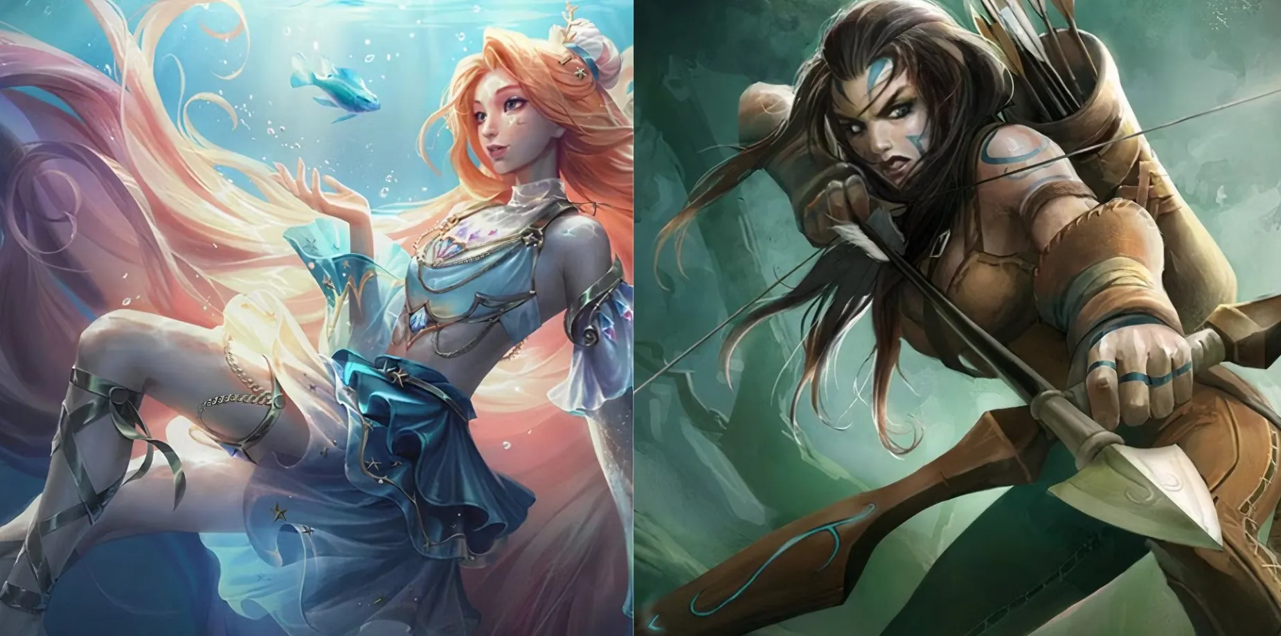 Ashe and Seraphine duo